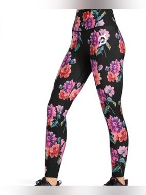Peloton Floral High-Waist Leggings Suze Small